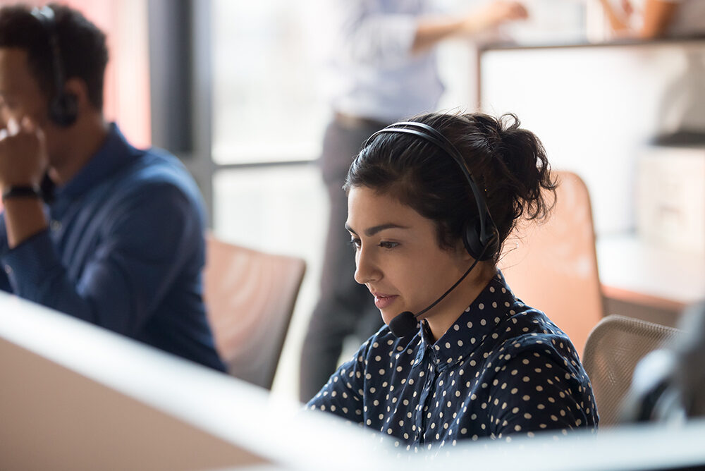 Customer service employee